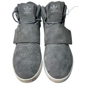 Adidas Tubular Invader Strap Onix Gray/Ice Green Sneakers Women's Size 7.5 Punk
